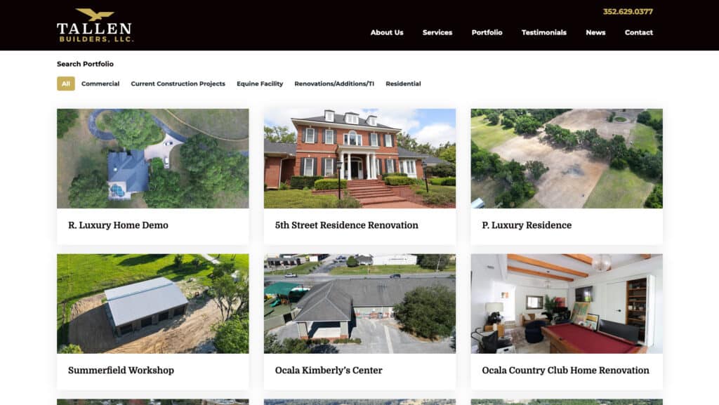 tallen-builders-portfolio-website-graphicten