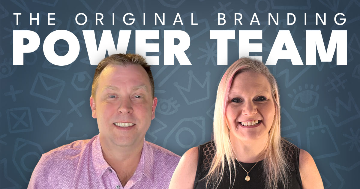 Michael and Cristy Shihinski, the original branding power team