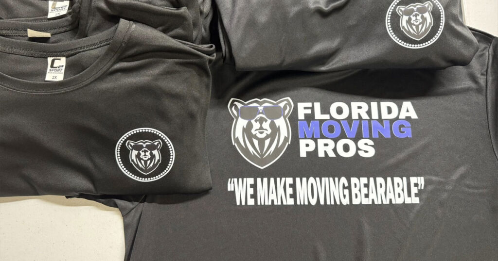 direct to film DTF printing for custom apparel in Ocala
