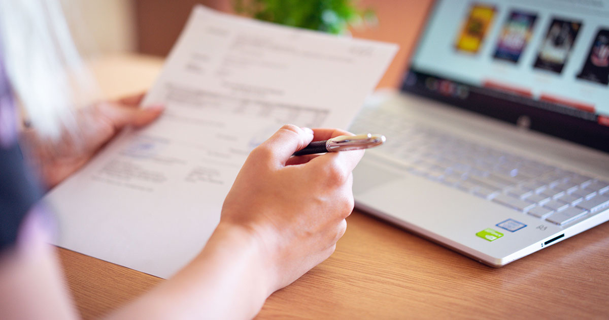 Ocala business owner reviewing website cost proposal